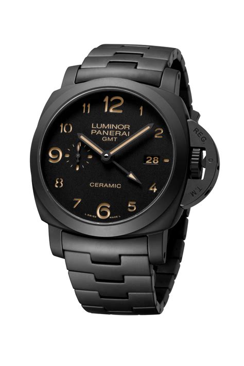 panerai ceramic gmt review|luminor Panerai gmt price.